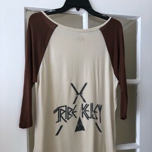 Tribe Kelley Baseball Tee